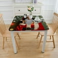thumbnail image 3 of nygtbtfer Christmas Tablecloth , Red Washable Table Cover for Party Picnic Dinner Decor, 3 of 7