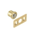 thumbnail image 3 of Unique Bargains Door Furniture Closet Drawer 8mm Shaft Dia Brass Ball Catch Latch Catcher 10 Sets, 3 of 4
