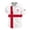 Red, variant on Kids Boys Soccer Jersey Men's Short Sleeve England Football Fans Shirt Breathable Patriotic Tee Tops for Family