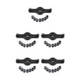 thumbnail image 1 of Decodeary Black Sel Centering Doweling Set Wood Hole Locator 2-10mm black 5PCS, 1 of 1