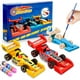 thumbnail image 1 of Wooden Car Race Car Craft Kit, 3 Pcs Build a Race Car Toy for DIY Painting and Assembly, 1 of 5