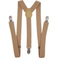 thumbnail image 1 of HSHDLDF Mens Suspenders 1" Inch Elastic Adjustable Y-Back Clip-on Suspender, 1 of 7