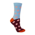 thumbnail image 1 of Miss Sparrow - Ladies Breathable Soft Novelty Bamboo Socks | Patterned Striped Polka Dot Socks, 1 of 2