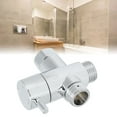 thumbnail image 5 of LIYJTK Shower Head Diverter Valve G1/2 - 3 Way Diverter Valve for Handheld and Fixed Spray Showerheads - Easy Switching Between Multiple Shower Options, 5 of 9