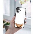 thumbnail image 5 of WIRESTER Shockproof Soft Rubber Cover Case for Apple iPhone 16 6.1" 2024, Animal Fawn Chihuahua Dog, 5 of 5