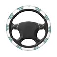 thumbnail image 5 of Cauagu Not All Who Wander Are Lost1 Print Car Steering Wheel Cover - Universal Car Accessory for Diverse Cars for Steering Wheel with a Diameter of 14.5"-15", 5 of 7