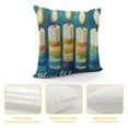 thumbnail image 4 of PHYHOO  Candles Throw Pillow Cover, Holiday Cushion Case for Sofa Couch, 4 of 5