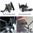 thumbnail image 4 of compatible Ducati Diavel Cromo Carbon Amg Strada 1200 1260 Motorcycle Mobile Phone Holder Gps Navigator Handlebar Bracket Accessories| |, 4 of 5