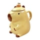 thumbnail image 2 of Linda taza de cerámica de carpincho, leche, té, taza de café, 15 , regalo para niños, taza de café para regalos de mesa de Acción de Gracias, 2 of 9