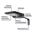 thumbnail image 2 of Luminario suburbano de LED 4 W con panel solar Volteck TRUPER SUB-900L, 2 of 6