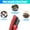 red, variant on Hxlazmoo T-Shaped Car Windshield and Sunroof Sealing Strip - Universal Rubber Weather Stripping for Leak-Proof Noise Reduction (2 Meters)