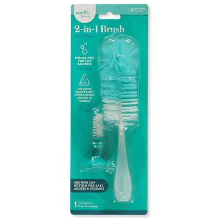

Evenflo 2-in-1 Bottle Brush - mint one size
