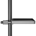 thumbnail image 3 of Universal Microphone Stand Tray Adjustable Microphone Clamp for Shelf Stand Sound Card Table Clip Easy to Use Black, 3 of 5