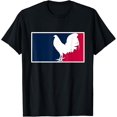 thumbnail image 1 of Unique Rooster Graphic T-Shirt – Vintage , Casual Cotton Fit for Outdoor Adventures, 1 of 6