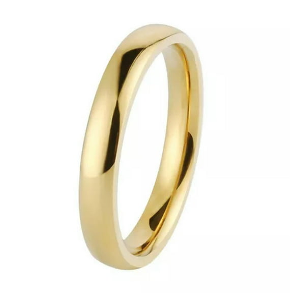 EOEMY 2mm Titanium Steel Bands Silver/Gold/Rose Gold/Multi-Color Wedding Rings Sz 4-11
