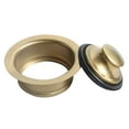 thumbnail image 3 of Shisuyan Sink Flange for Garbage Disposal Golden 1Set 4.5x4.5x1.7In, 3 of 8