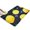 Yellow Lemon Blueberries, variant on Yellow Lemon Fruits StripedGreen Flannel Non Slip Door Rugs,Washable Door Mats Indoor,Decorative Door Mats,Dirt-Resistant and Absorbent Doormat for Entrance,Bedroom,Kitchen,Bathroom,23.5"x16"