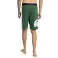 thumbnail image 3 of Lacoste Straight Cut Fleece Lounge Shorts, Green, 3 of 7