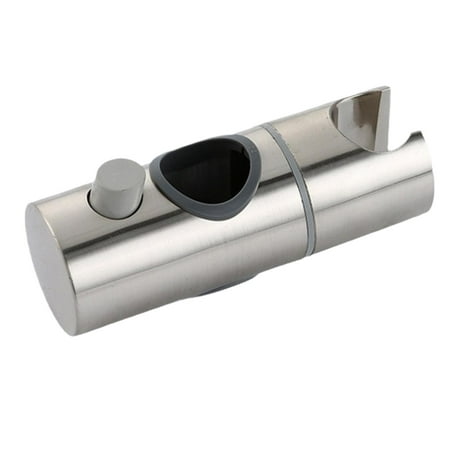

UK Chrome Shower Rail Head Slider Holder Adjustable 25mm Universal Bracket Y8U9