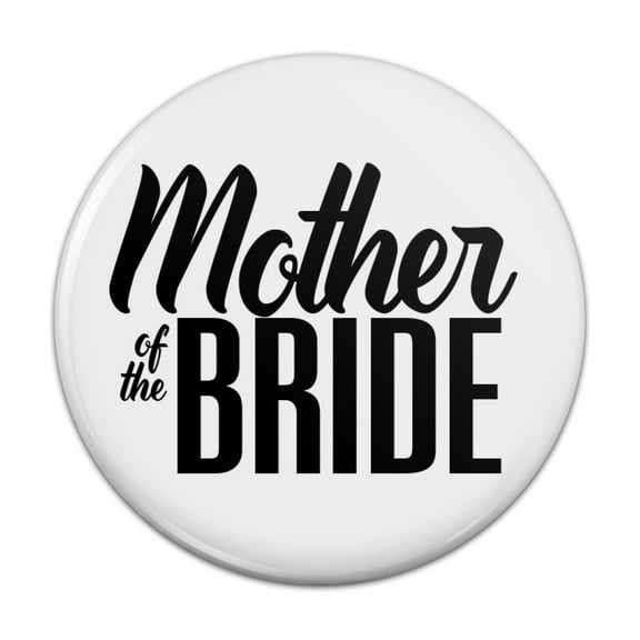 Mother of the Bride Wedding Pinback Button Pin Badge - 1" Diameter