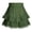 Army Green, variant on Skorts Skirts for Women,Mini Skirts for WomenSolid Ruffle Skort Elastic Drawstring Layered Mini Dresses