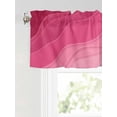 thumbnail image 6 of Valances for Windows Valentine's Day Rod Pocket Cafe Window Treatments Valance Curtains for Kitchen Bathroom Laundry Basement Windows 60"x18", 6 of 9