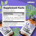 thumbnail image 5 of UMZU Daily Magnesium: Metabolism, Energy & Sleep Support, 5 of 7