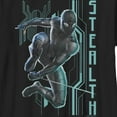 thumbnail image 2 of Boy's Marvel Spider-Man: Far From Home Stealth Tech Graphic Tee Black Small, 2 of 5