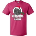 thumbnail image 3 of Inktastic Christmas is Better with a Black Poodle T-Shirt, 3 of 5