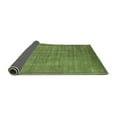 thumbnail image 2 of Ahgly Company Indoor Round Oriental Green Industrial Area Rugs, 4' Round, 2 of 4