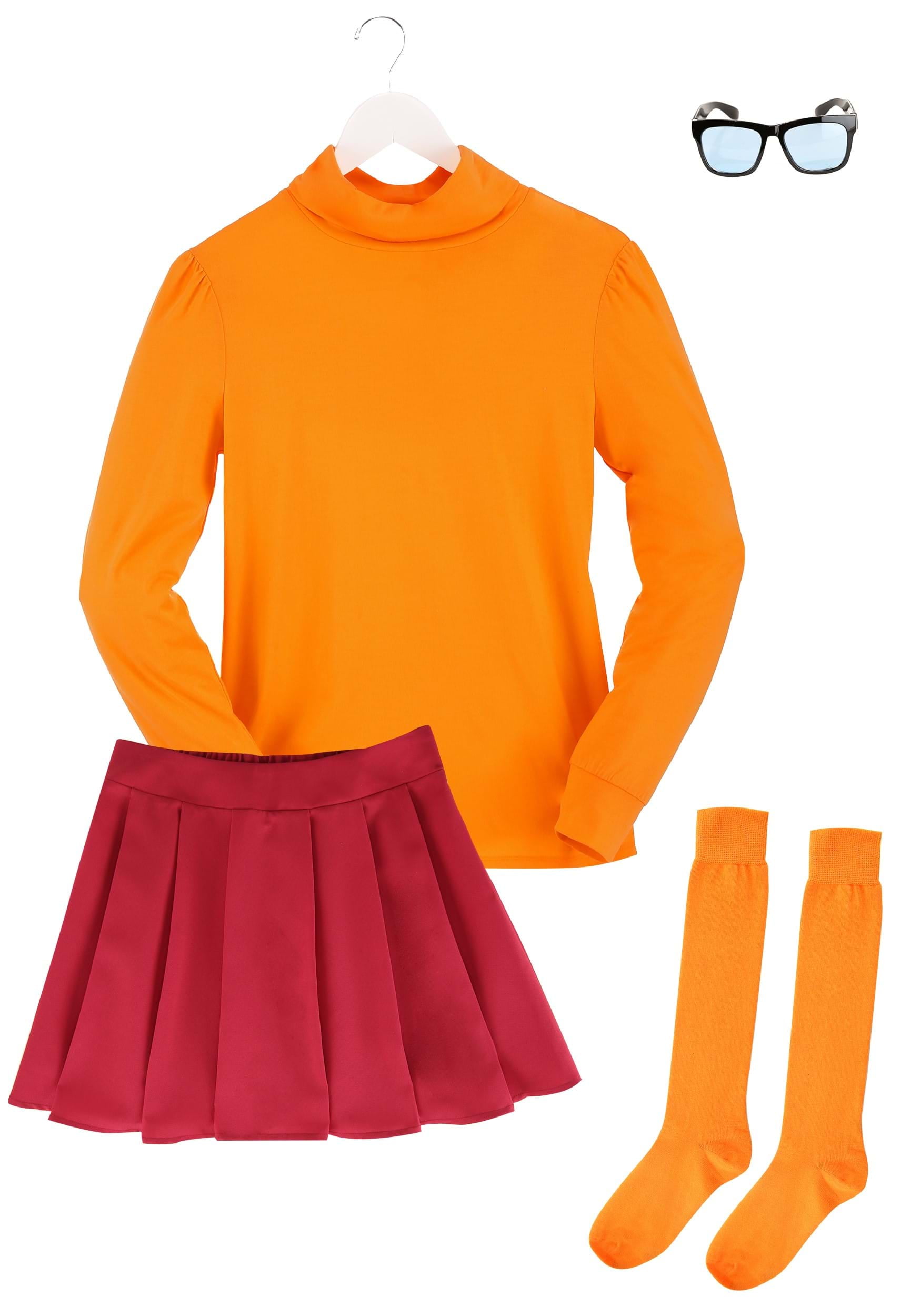 Orange velma skirt outlet