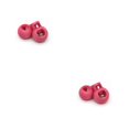 thumbnail image 1 of Naiovety 2 uds tapones de cordón ajuste de palancas de extremo de bloqueo con cierres de resorte accesorios de cierre botón de cordón rosa Rosa roja 2piezas, 1 of 6
