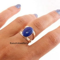 Natural Lapis Lazuli Gemstone Ring