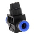 thumbnail image 5 of Coupling Pneumatic Tube Fitting, Pneumatic Tube S Plug Valve S()(2pcs), 5 of 5