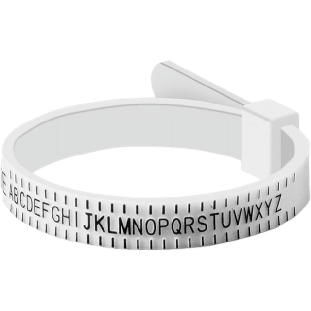 HUGFEGWE Ring Measuring Strap | Ring Sizer Gauge Set | Ring Sizer Measurement, Strap and Soft Ruler, Jewelry Sizing Tool Tape Finger Size Measurement Circle for Finger Circumference Measurement