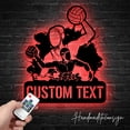 thumbnail image 2 of Handmadetneonsign Custom Water Polo Metal Wall Art With LED Light, Personalized Water Polo Name Sign, 2 of 5