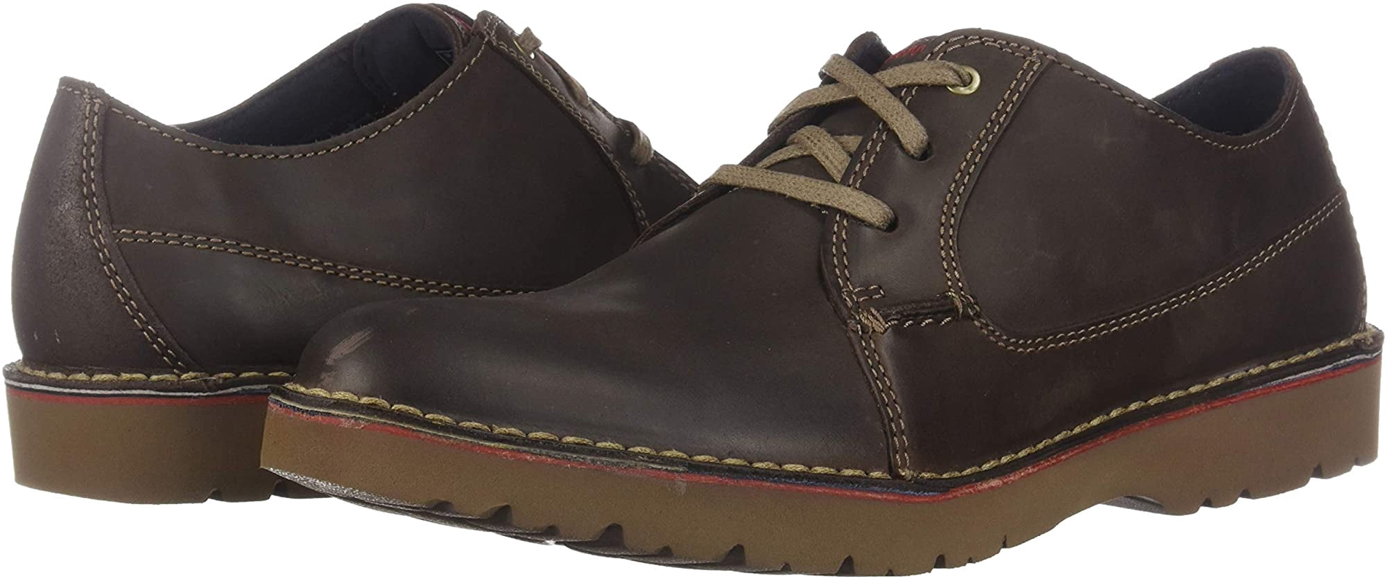 Clarks Mens Vargo Plain Oxford 