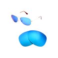 thumbnail image 5 of Walleva Ice Blue Polarized Replacement Lenses for Ray-Ban RB3362 Cockpit 59mm Sunglasses, 5 of 5