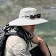 thumbnail image 5 of Sombrero de pescador con protección solar de verano de 60 cm de circunferencia, para hombre, para exteriores, impermeable y transpirable, 5 of 5