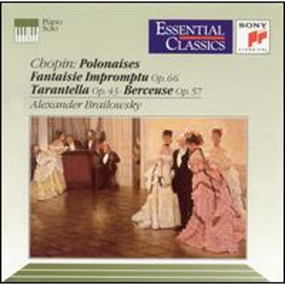 Pre-Owned Chopin: Polonaises; Fantaisie Impromptu; Tarantella; Berceuse (CD 0074644654622) by Alexander Brailowsky (piano)