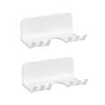 thumbnail image 4 of jinwen 2 Pieces Wall Mounted Racket Rack Organizer Lightweight Tennis Racket Holder, 4 of 9