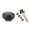 Black, variant on Steel Tongue Drum 6 Inch 8 Tone Key-Lotus Empty Drum Muscial Instrument