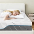 thumbnail image 3 of Extra Firm King Memory Foam Mattress, 14 Inch Dual-Sided Flippable Design for Back Pain Relief, CertiPUR-US Certified 80" x76", 3 of 6