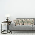 thumbnail image 3 of Ambesonne Floral Eucalyptus Throw Pillow Cover Pack of 4, Boho Wild Abloom, 4 Pcs-16" x 16", Pale Rose Laurel Green, 3 of 5