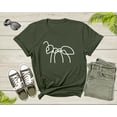 thumbnail image 6 of Cute Fire Ant Gift Shirt For Mens Womens Kids Red Ant Lover Tshirt Cool Ant Bug Termite Silhouette Graphic Design Print Boys Girls T-shirt, 6 of 8