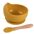 thumbnail image 1 of HLONK Baby Bowls Toddler Bowls Silicone Suction Bowls for Baby with Spoon (9#）, 1 of 8