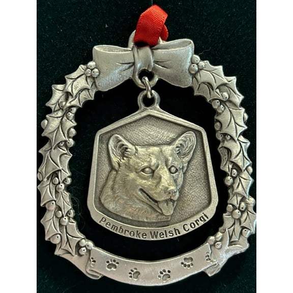 Pembroke Welsh Corgi Fine Pewter Dog Breed Ornament