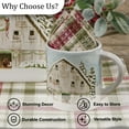 thumbnail image 3 of Park Designs Christmas Barn Mug Set of 4, 3 of 4