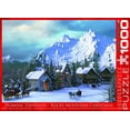 thumbnail image 4 of EurographicsPuzzles - Montagne Rocheuse de Noël - Casse-Tête - 1000 Pcs, 4 of 4