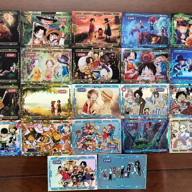 Tarjeta MR GR de One Piece, Roronoa Zoro Nico Robin Trafalgar D. Tarjeta de colección poco común de la ley del agua, regalo de cumpleaños y Navidad, juguetes de juego